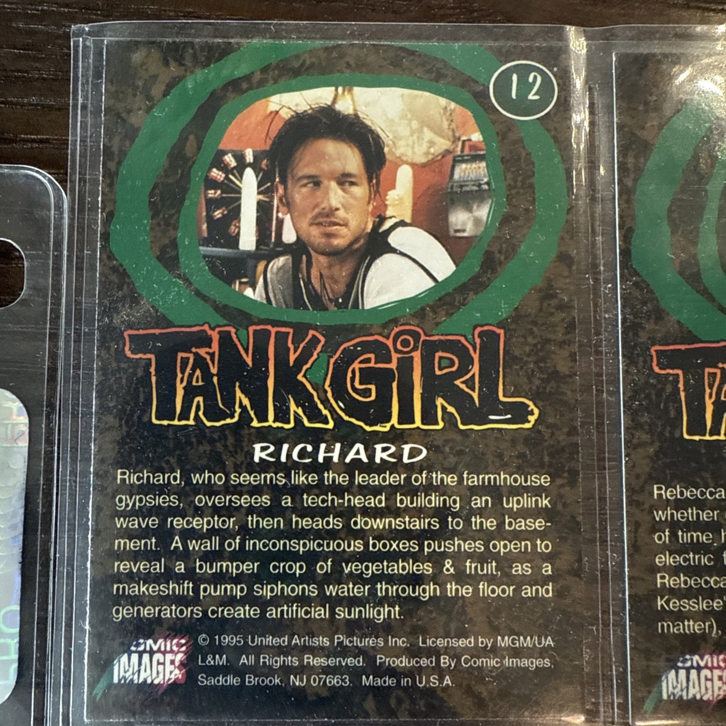 TANK GIRL 1995 Movie Trading Cards Medallion Card 0896 Set Of 10 Cards 1995