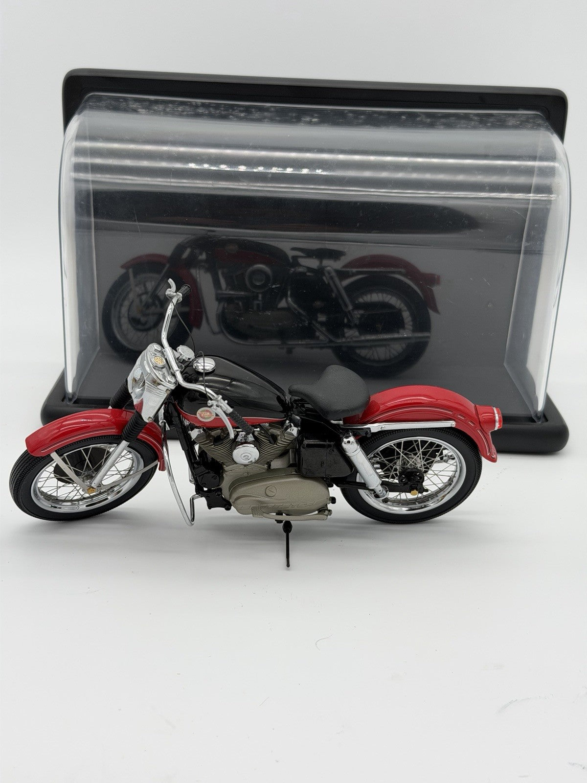 Franklin Mint 1957 Harley Davidson XL Sportster 1:10 Scale Diecast Motorcycle