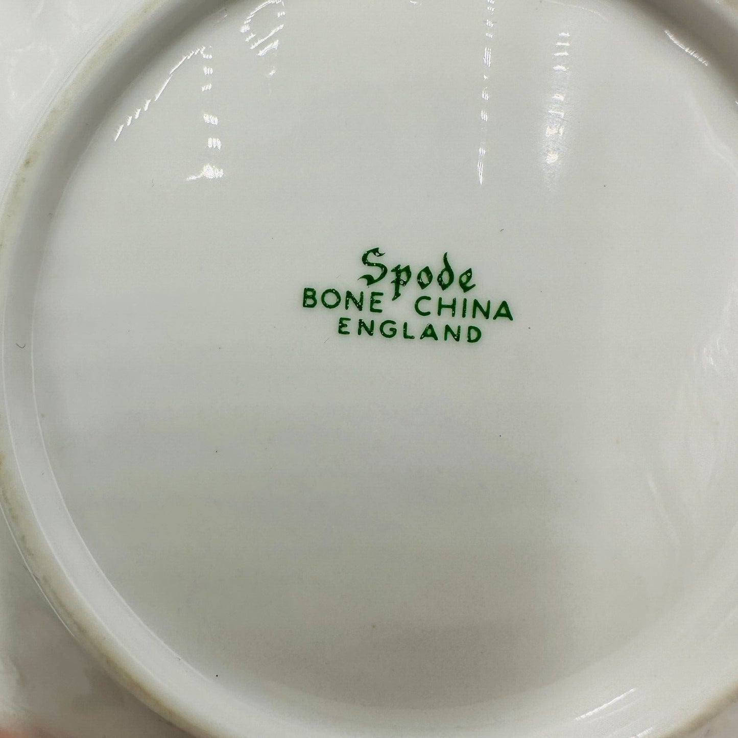 Spode Butter Dish Imperial Fancies Sea Shell Serving Plate-England Soap Copeland