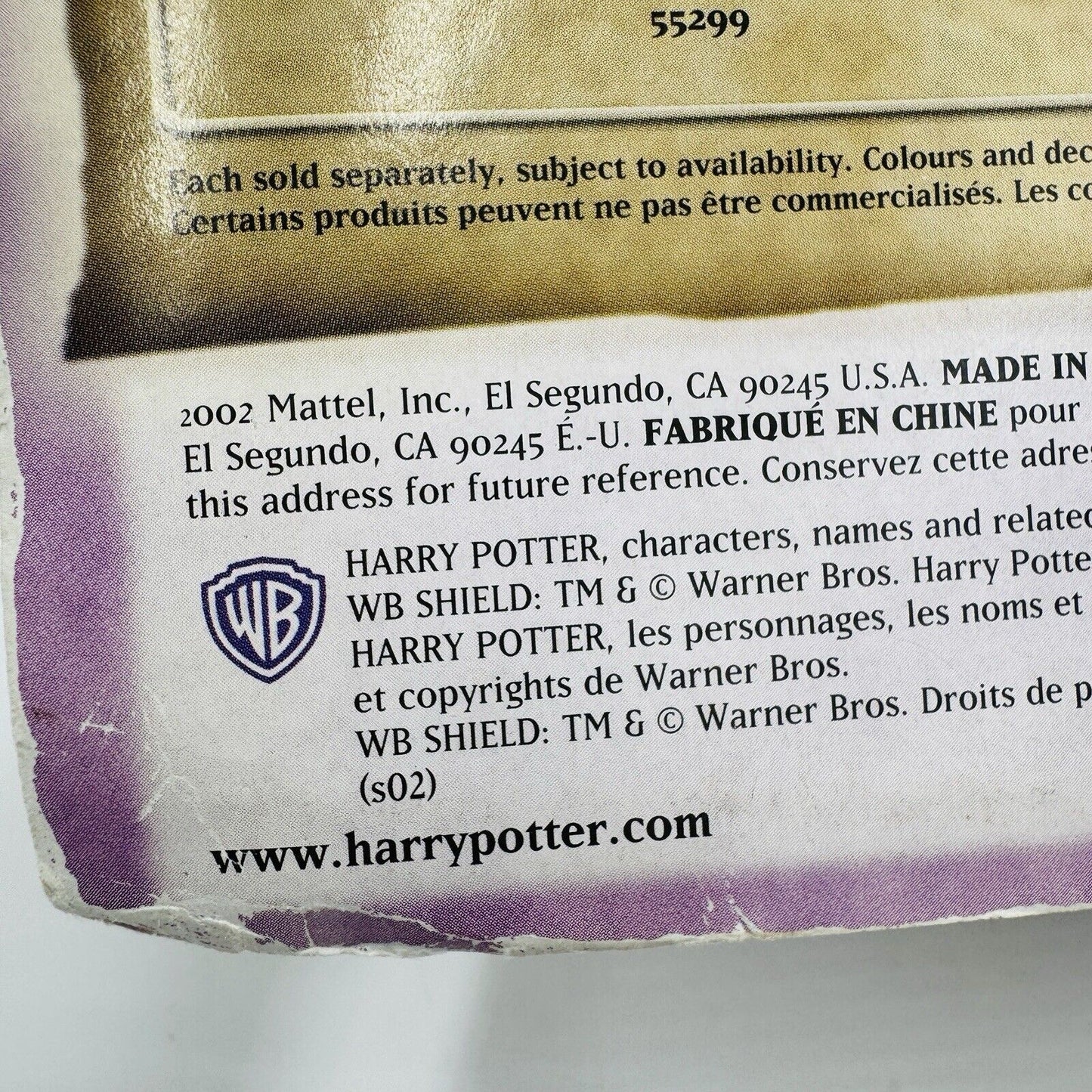 Harry Potter Knight Caballo Cavalier Deluxe Action Figures Mattel 2002 Horse