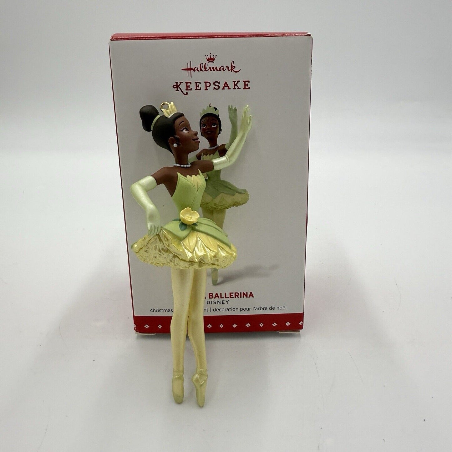 Hallmark Ornament Tiana Ballerina Disney 2015 Princess Christmas
