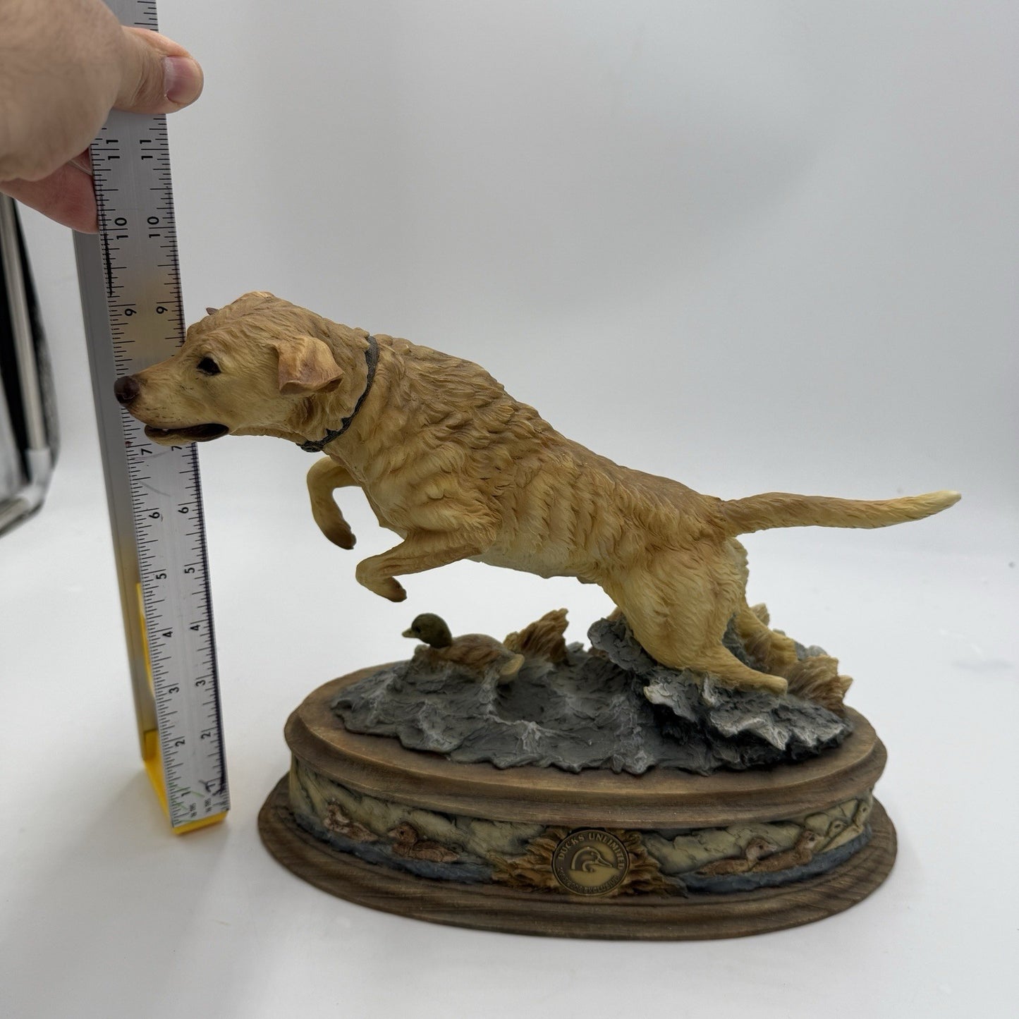 Ducks Unlimited Labrador 2005/2006 Exclusive On Your Mark signed Rare Sculpture