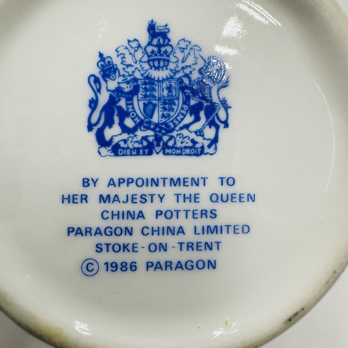Paragon Fine China England Prince Andrew & Sarah Ferguson Double Handle Cup