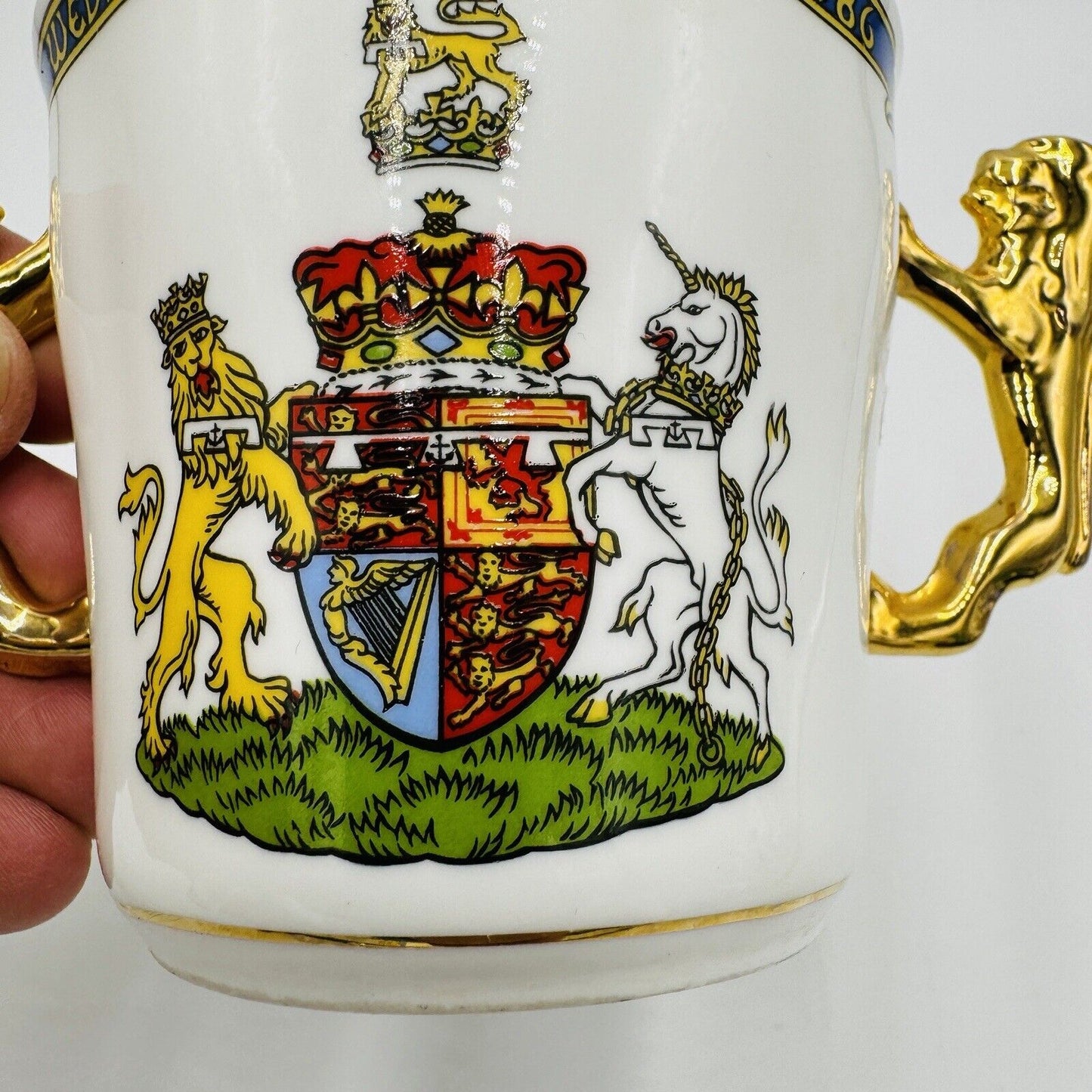 Paragon Fine China England Prince Andrew & Sarah Ferguson Double Handle Cup