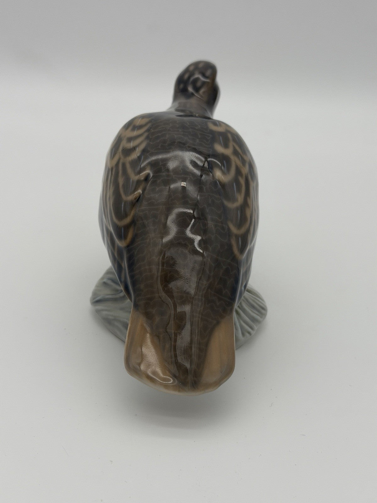 Royal Copenhagen Partridge Bird Porcelain Denmark Signed Peter Herold Figurine