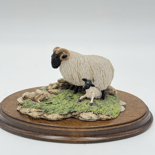 Country Artists Richard Cooper STRATFORD UPON AVON ENGLAND Sheep Figurine