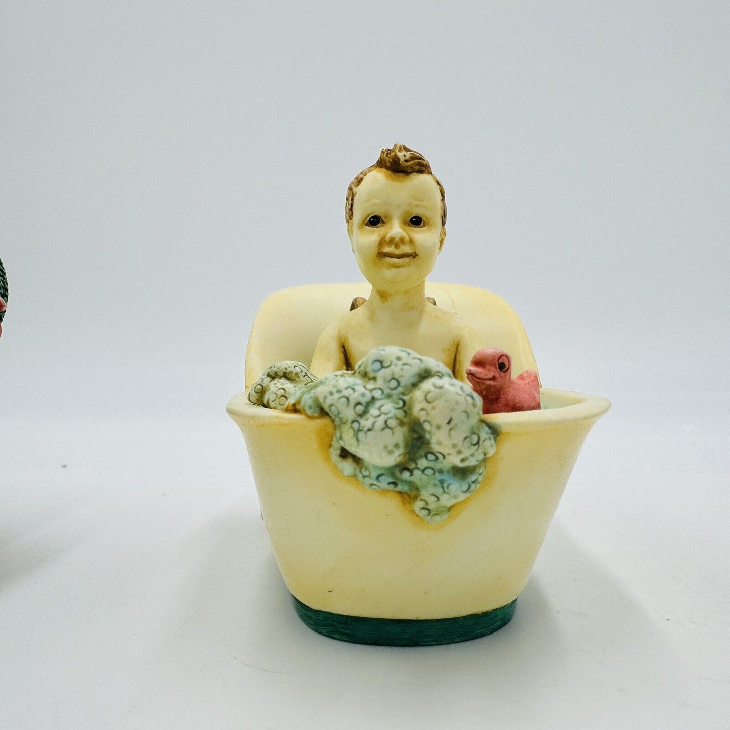 Harmony kingdom Angelique joyeaux noel pastille set Trinket Box Figurine Vintage