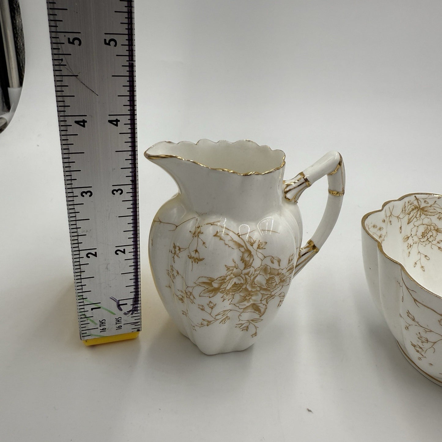 Antique Wileman Shelley Foley c1884 Pitcher and Bowl Miniature # Ra157683 Set