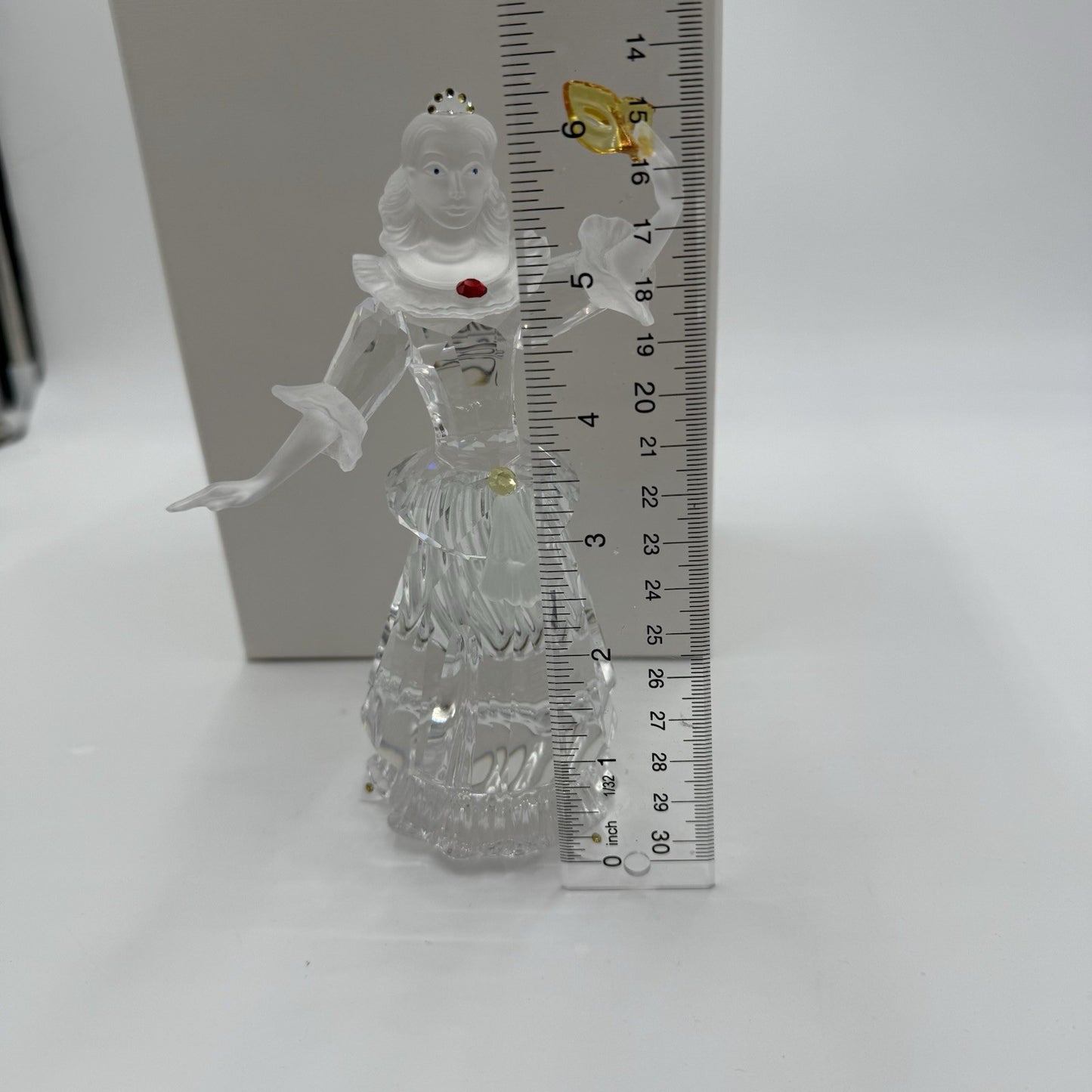 Swarovski Crystal Austria 2000 Annual Edition Masquerade Columbine Figurine 7”