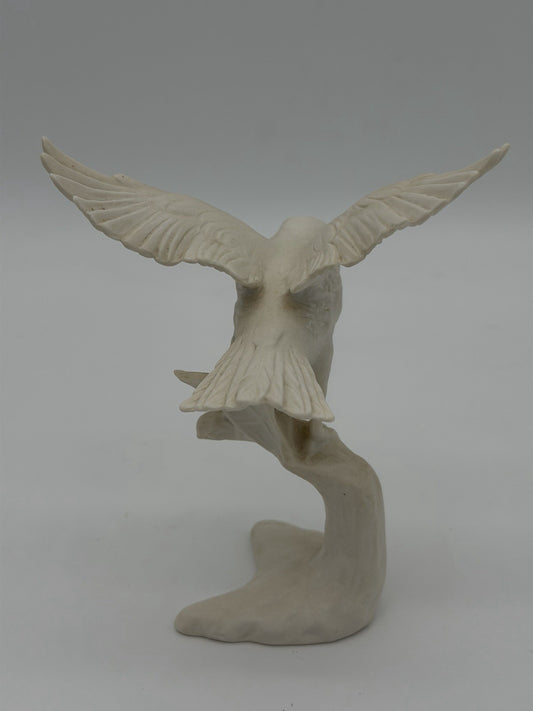 Goebel Great Titmouse White Bisque Porcelain Bird Figurine Germany Unpainted 5”