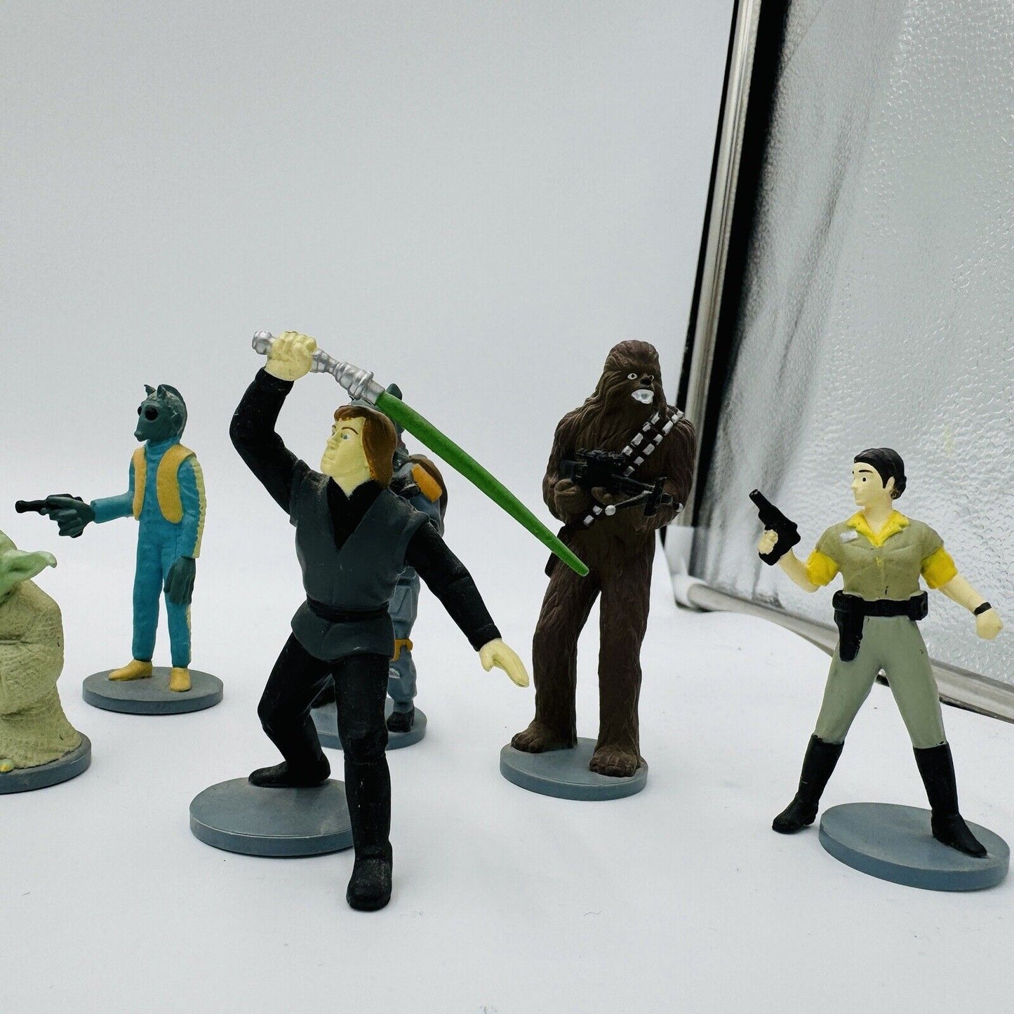 Vintage Applause Star Wars Figurines with Stand 1999 Lot 22 Pieces