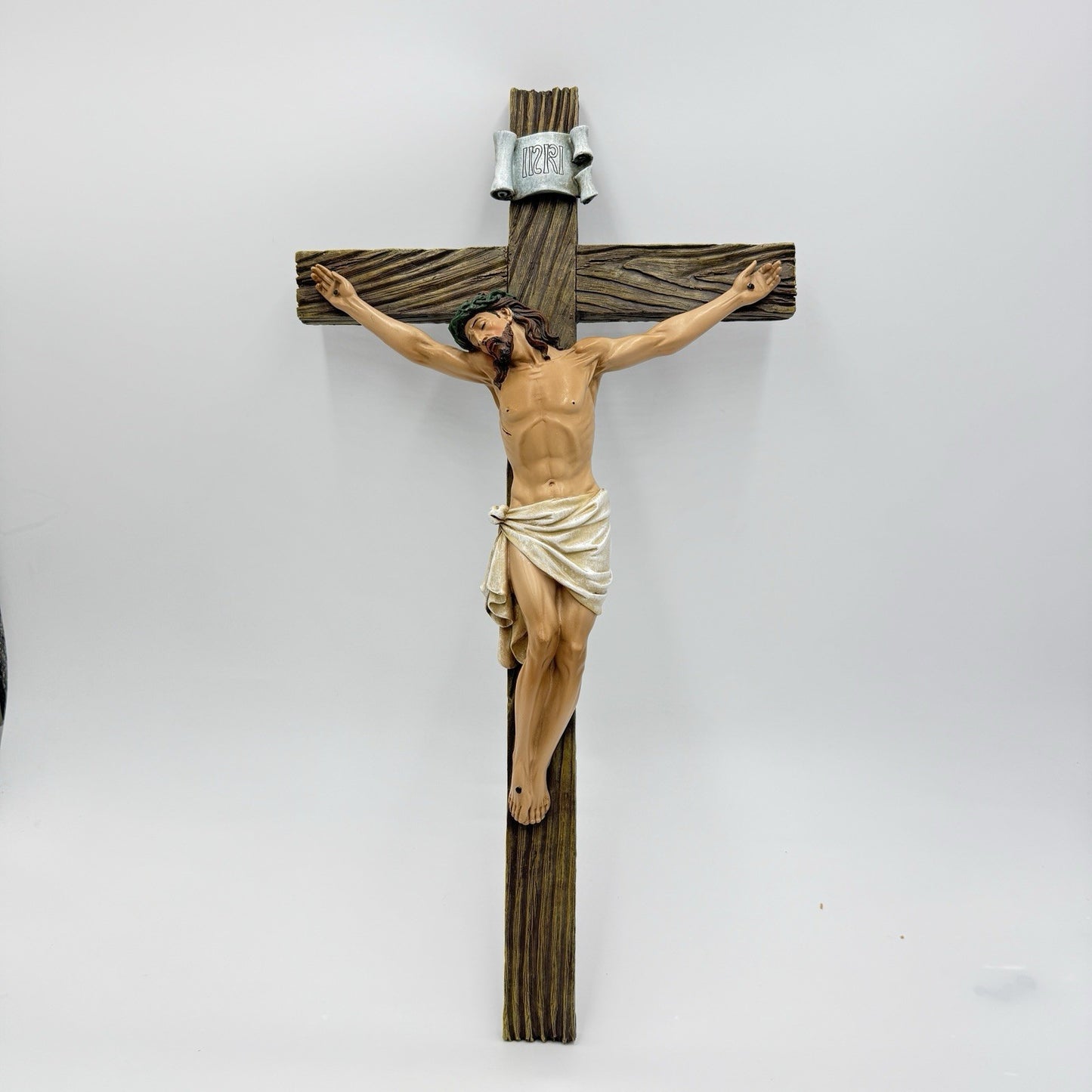 Joseph's Studio Roman Renaissance Collection 20.5” x 11” Crucifix Resin