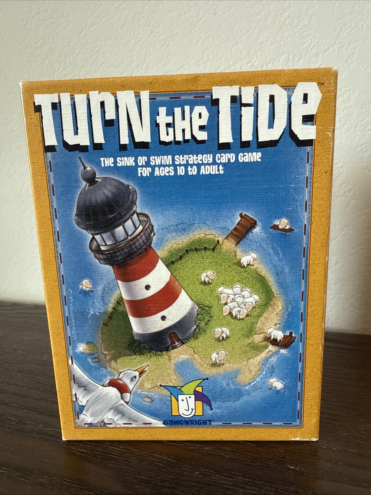 Turn The Tide Card Game by Gamewright 100% Complete 2004 Rare Fun Game