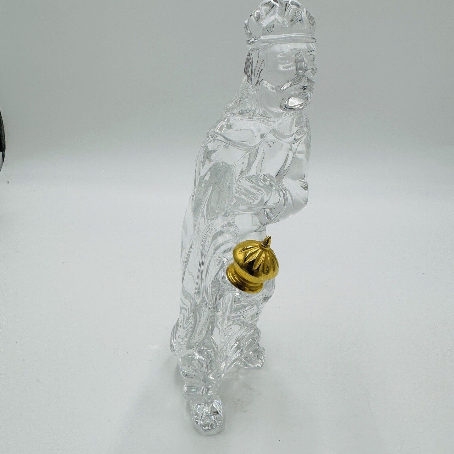 Waterford Crystal Millennium Nativity Wiseman King Gaspar Gold Wise Man Figurine