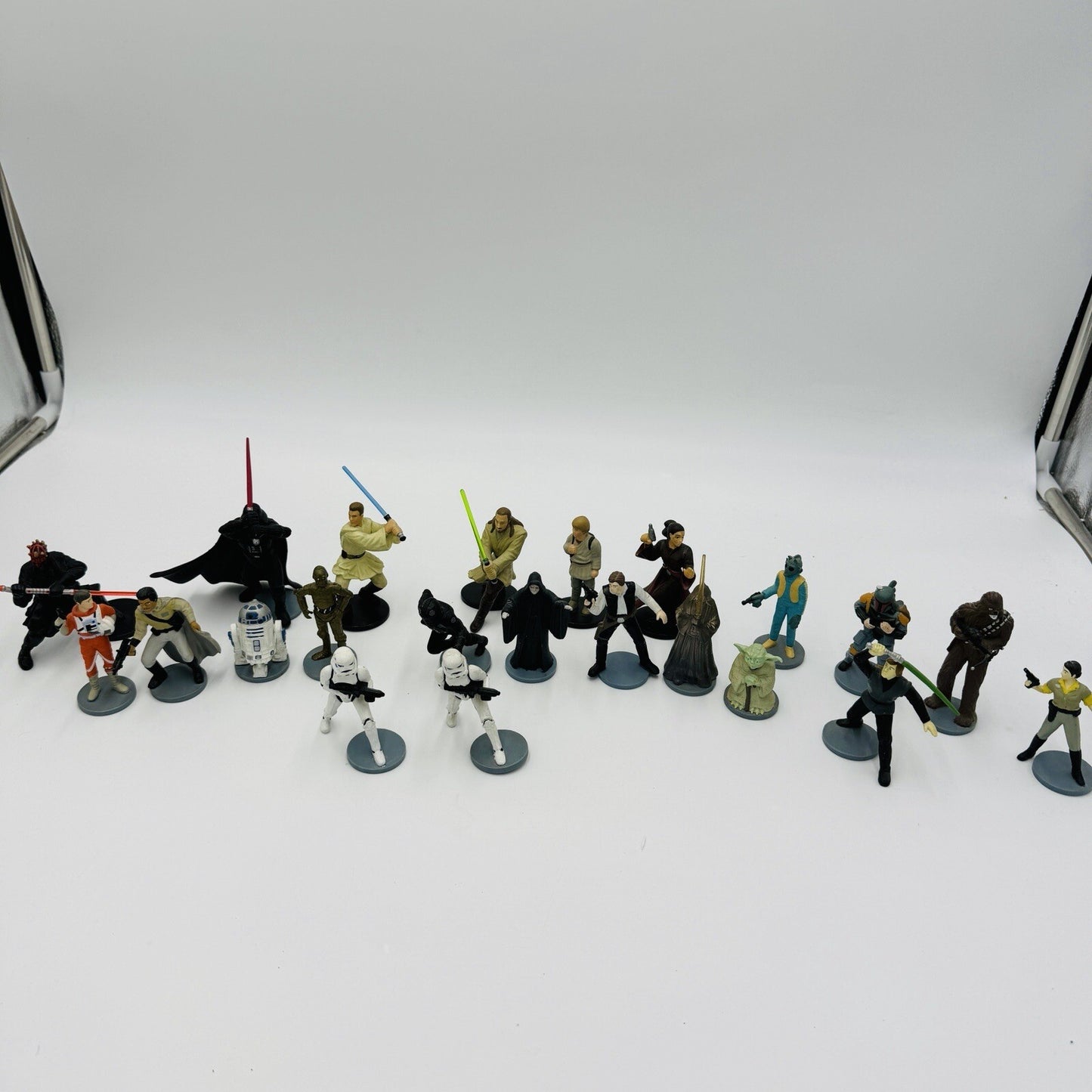 Applause Star Wars Figurines with Stand 1999 Lot 22 Pieces Vintage