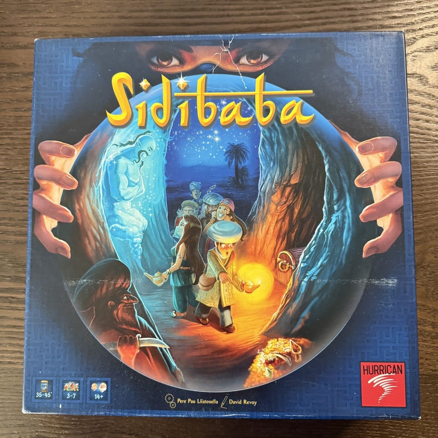 Sidibaba Board Game Hurrican Games Players 3-7 Deduction Hidden Movement Fun