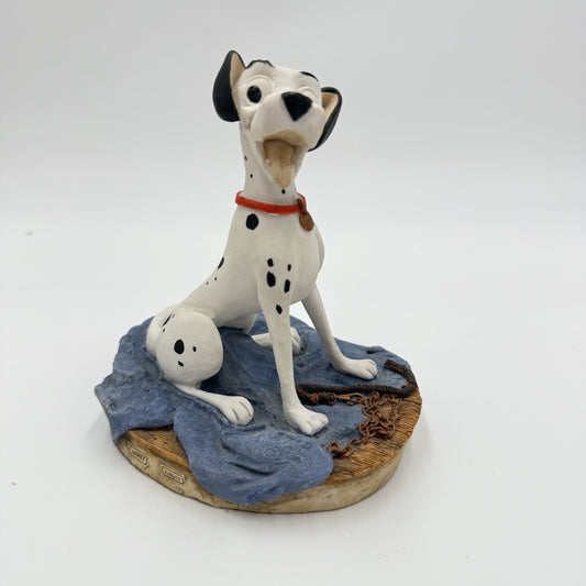 Vintage Disney 101 Dalmatians Pongo Arden Sculptures By Christopher Halt Figurin
