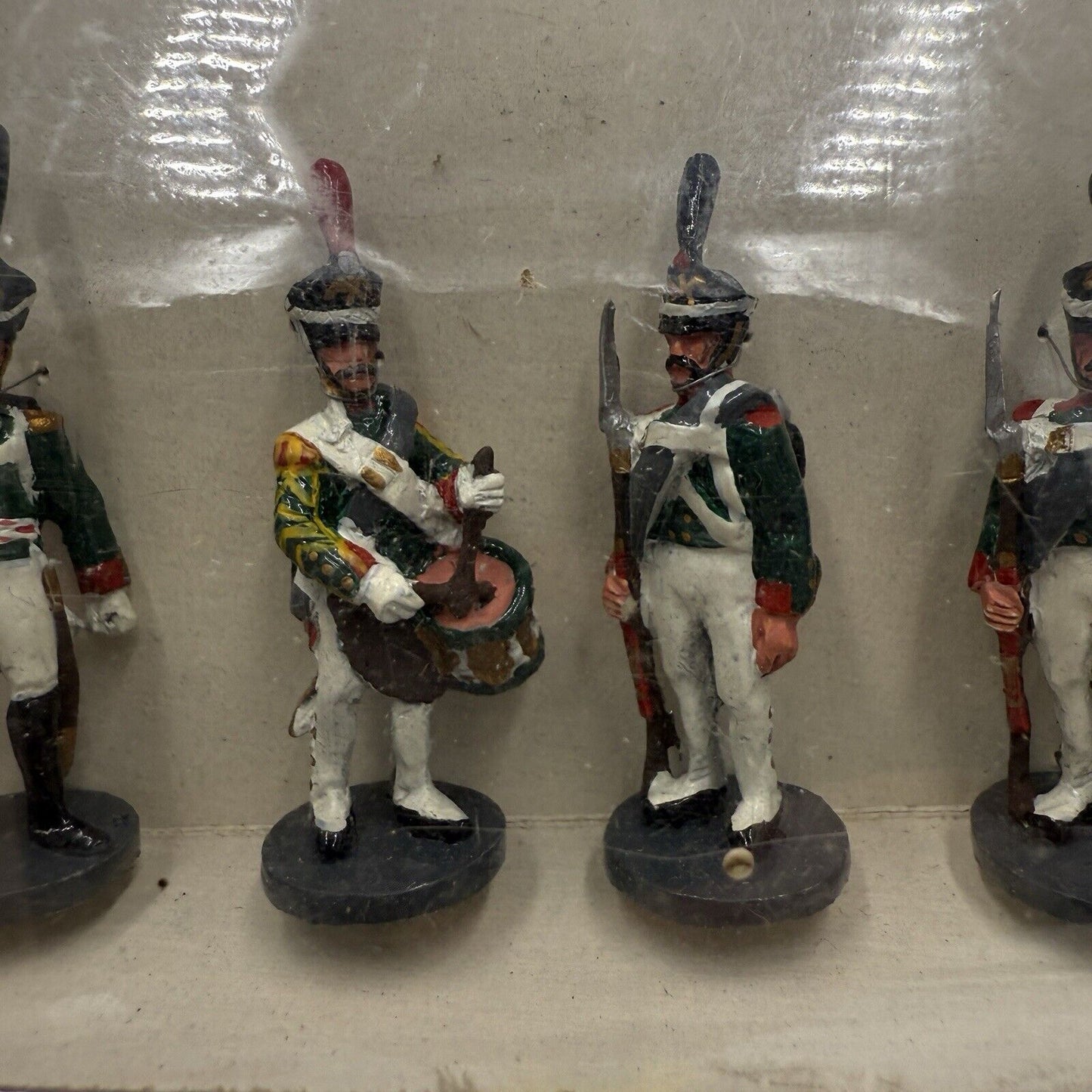 Rare MOSDEC Russian Toy Soldiers The Battle Of Borodino Miniature Metal 2”