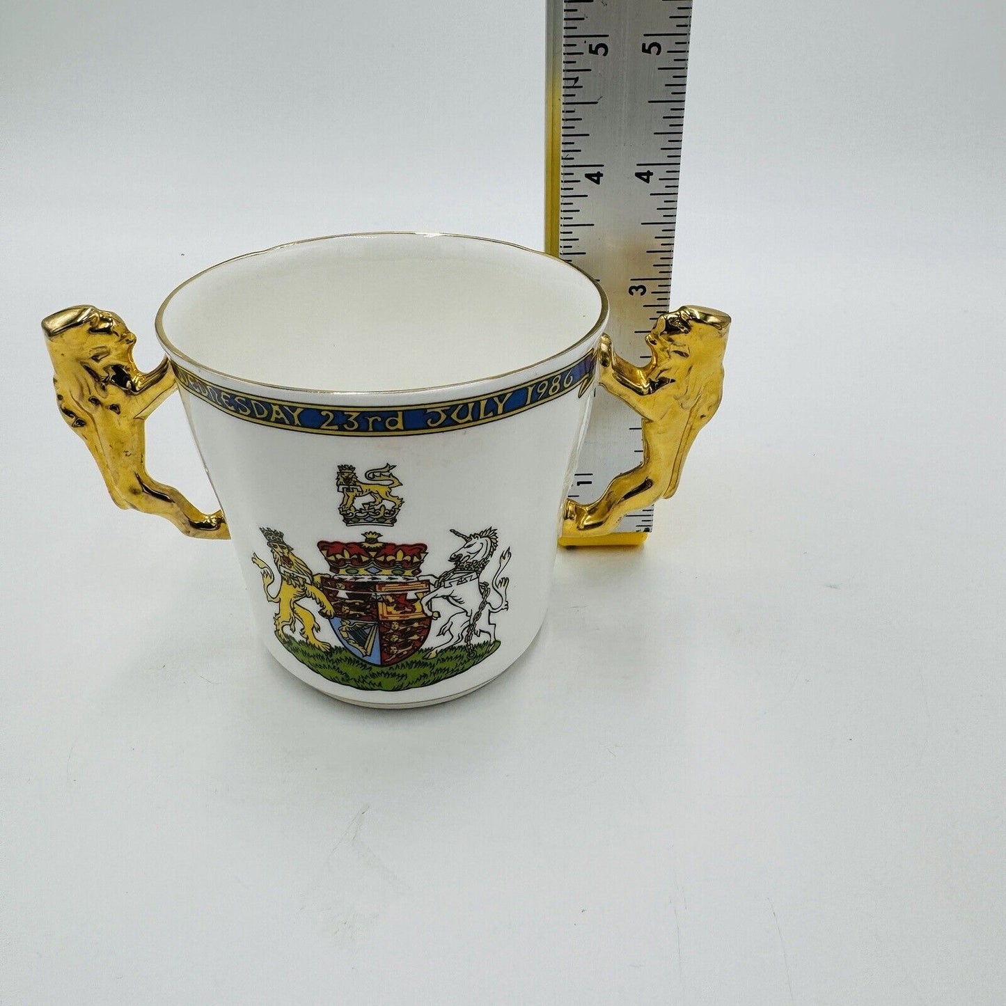 Paragon Fine China England Prince Andrew & Sarah Ferguson Double Handle Cup