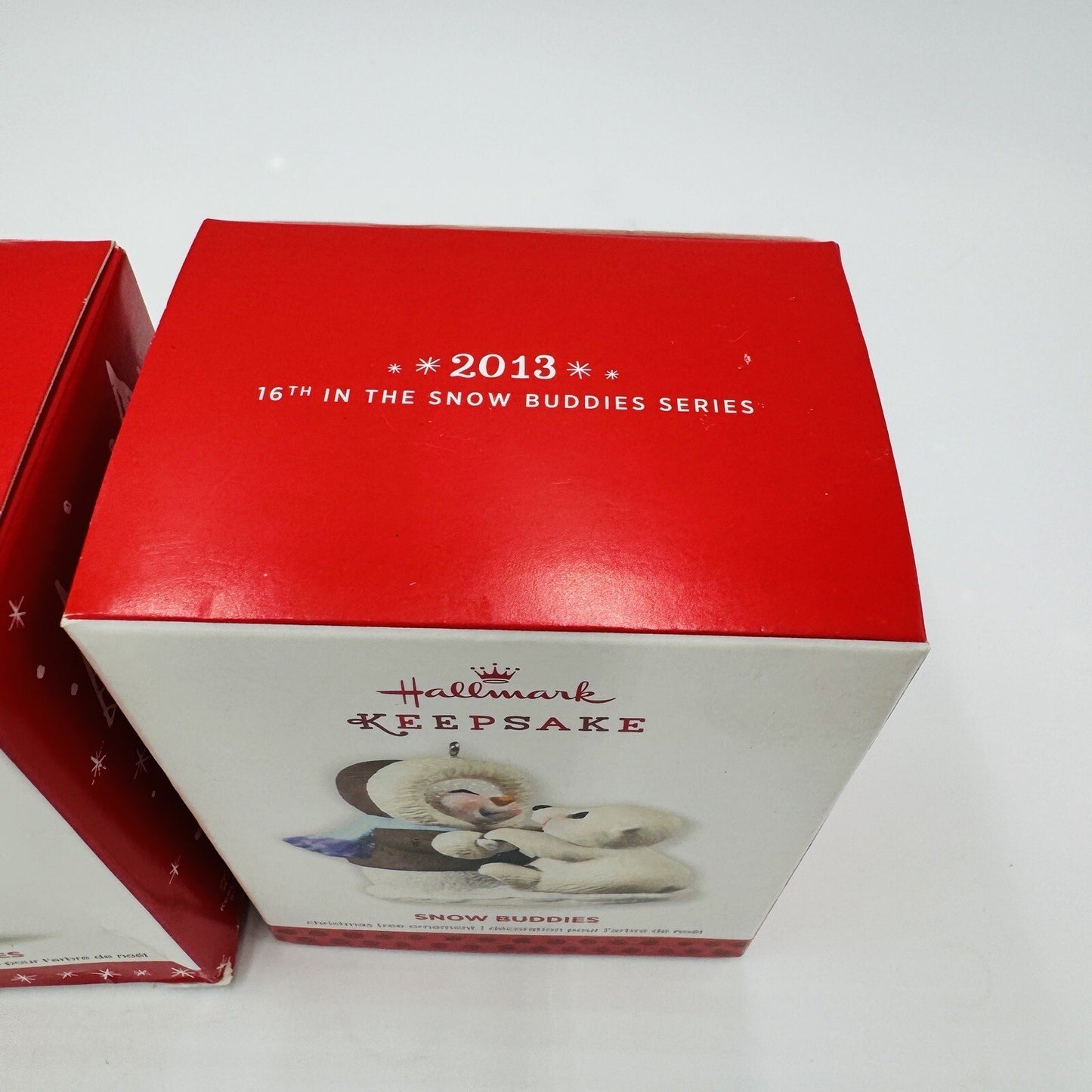 Hallmark Keepsake Ornaments Set 4 Snow Buddies Christmas 2013 2015 2016 2006