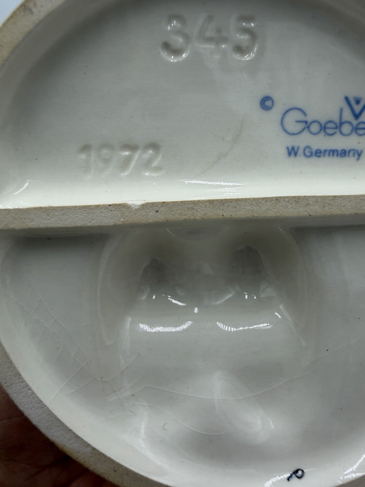 Hummel Goebel Figurine A Fair Measure #345 W. Germany Porcelain Painted Vtg 6”H