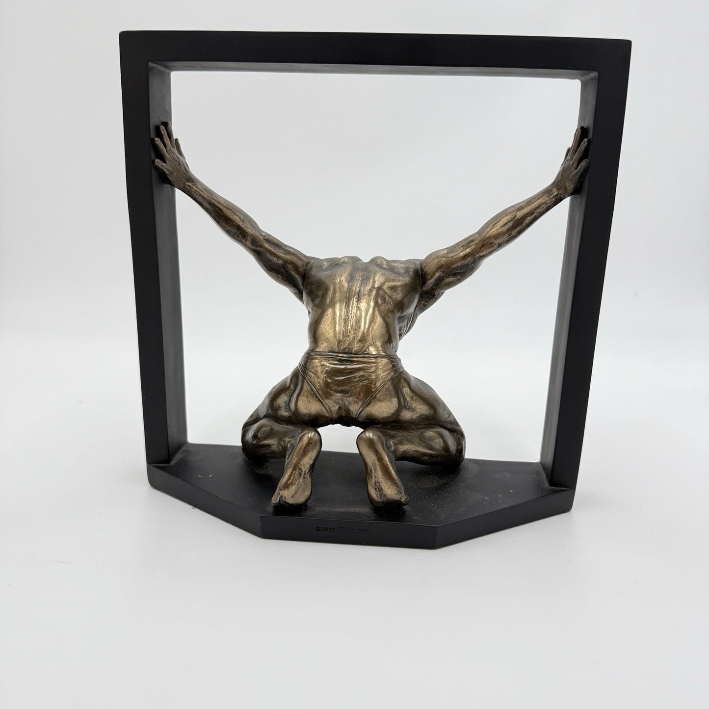 Veronese Design Modern Male Statue Man Sculpture Man Inside Frame 8x8 Figurine