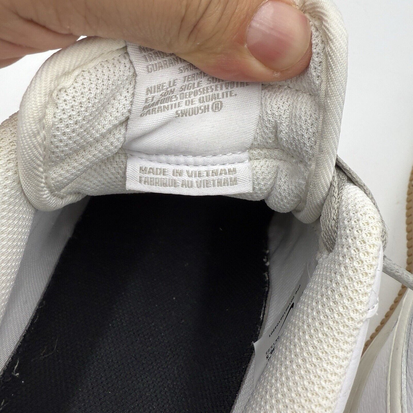NIKE BY YOU AIR FORCE 1 LOW DV 3892-900 WHITE GUM Men SZ US 12.5