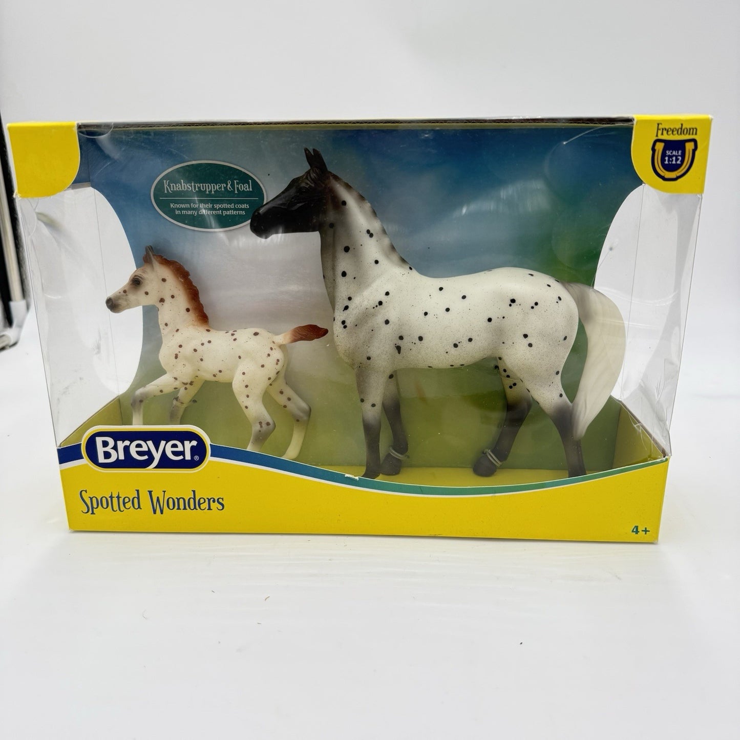 Breyer Models Knabstrupper & Foal Spotted Wonders Scale 1:12 Horses