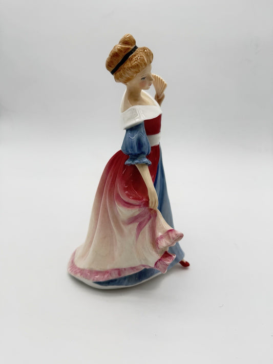 Royal Doulton Porcelain England Amy HN 3316 Yearly Figurine Painted Vintage 8.5”