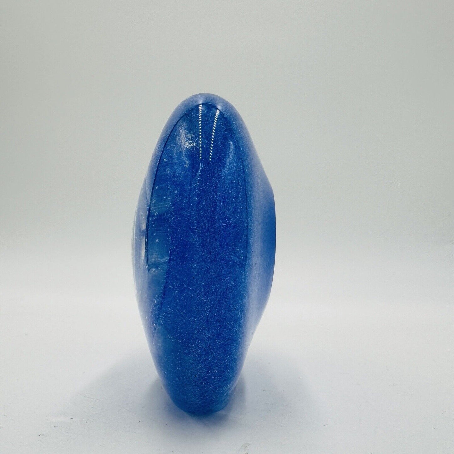 Michael Nourot art glass Vintage Blue Vase Perfume Bottle MCM 1980 Paperweight