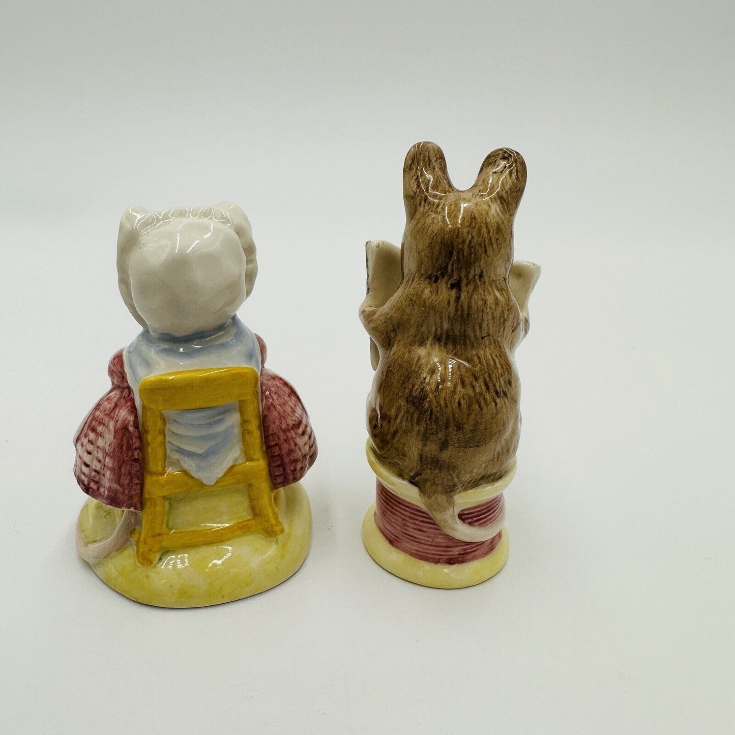 Royal Albert The Old Woman Who Lived In A Shoe an Tailor of Gloucester Figurines
