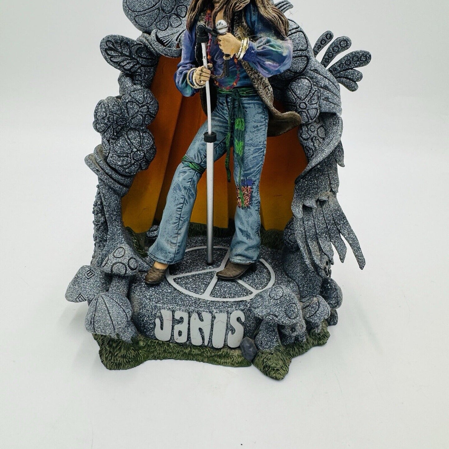McFarlane Toys Rock Legends Janis Joplin Figurine 2000 Vintage