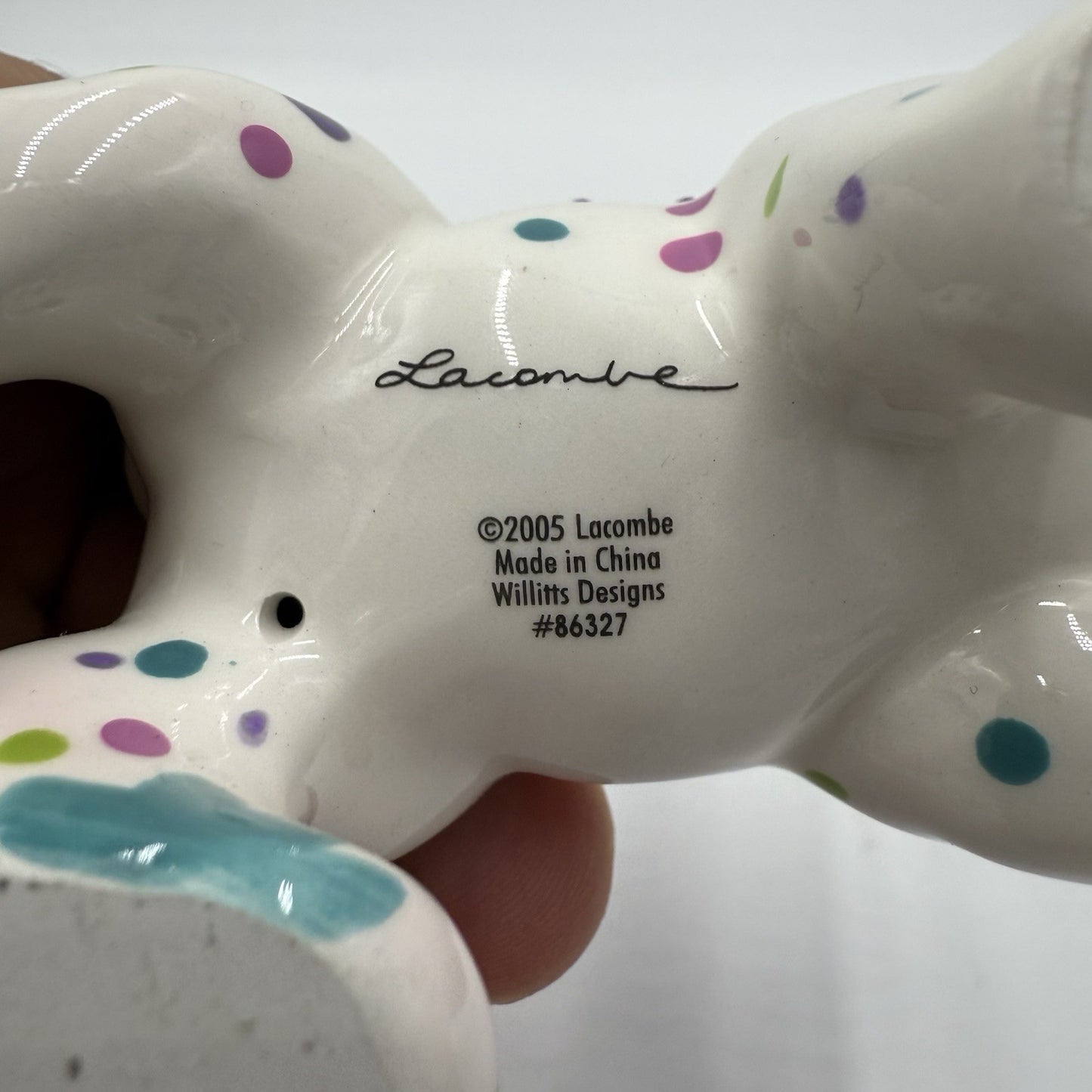 Lacombe willitts designs ceramic cats figurines vintage 2005 3.2” Painted