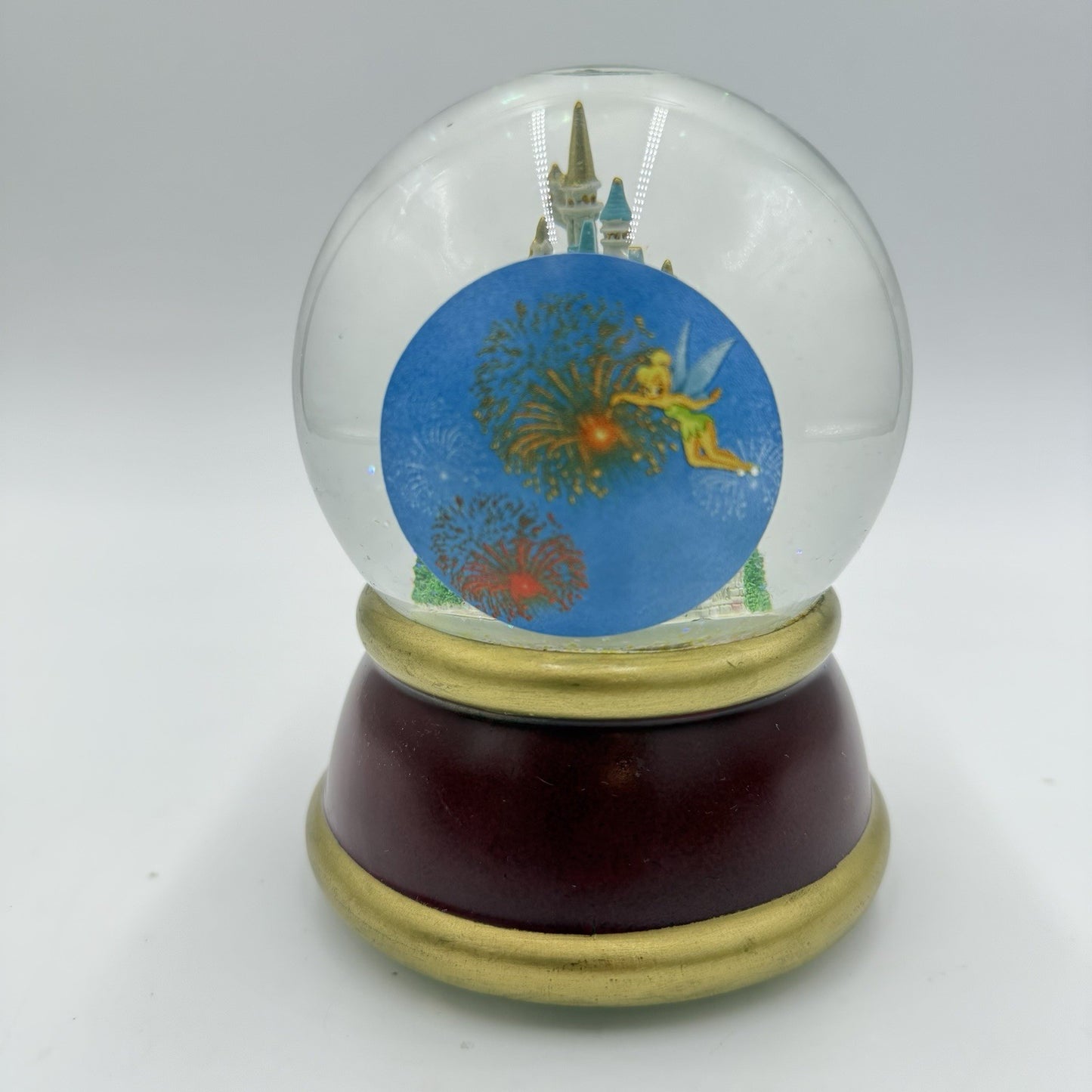 Walt Disney World 1971 Where Magic Lives Musical Snowglobe Disney Castle 5.5”