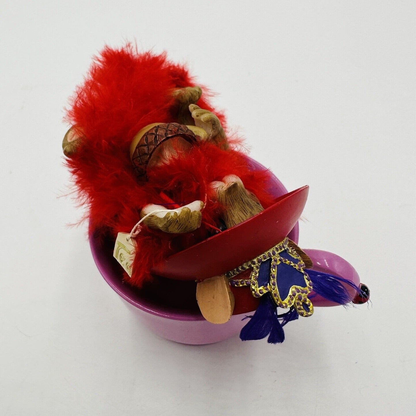 Charming Tails Figurine You're Pref-Tea Sweet Pink Teacup 2006 Home Decor Mice