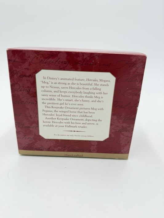 New Hallmark Keepsake Disney Hercules Megara & Pegasus Christmas Ornament