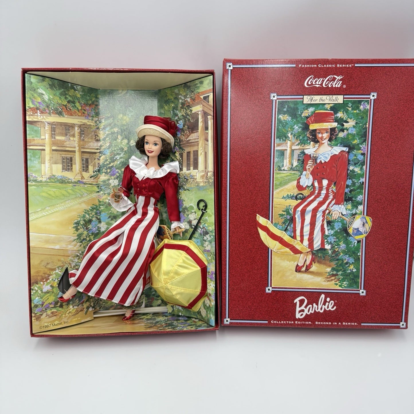 Vintage Barbie Mattel Coca-cola After The Walk Doll 2nd In A Serie Collector Edi