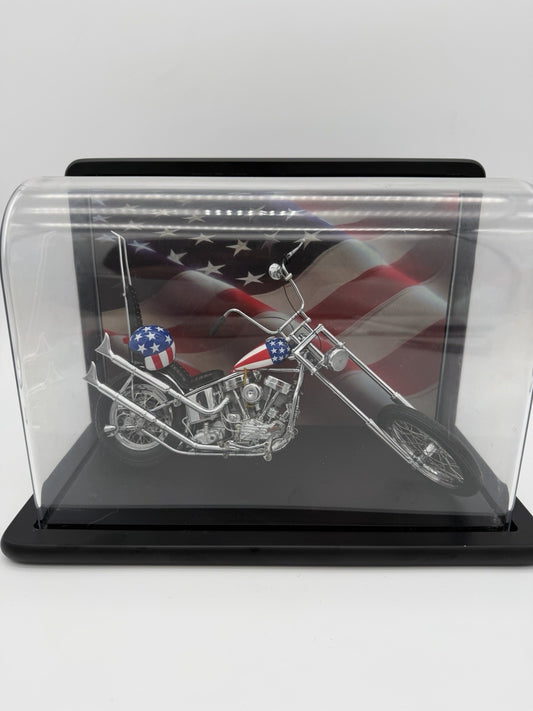 Franklin Mint Harley-Davidson 1969 Easy Rider 1:10 Scale Diecast (flawed Rims