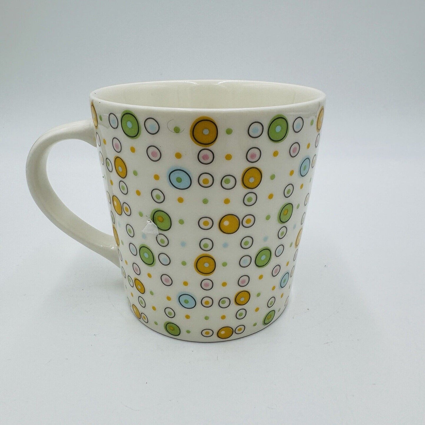 Starbucks Coffee Mug 2005 Circles Bubbles Dots 16oz Dining Tea Kitchen