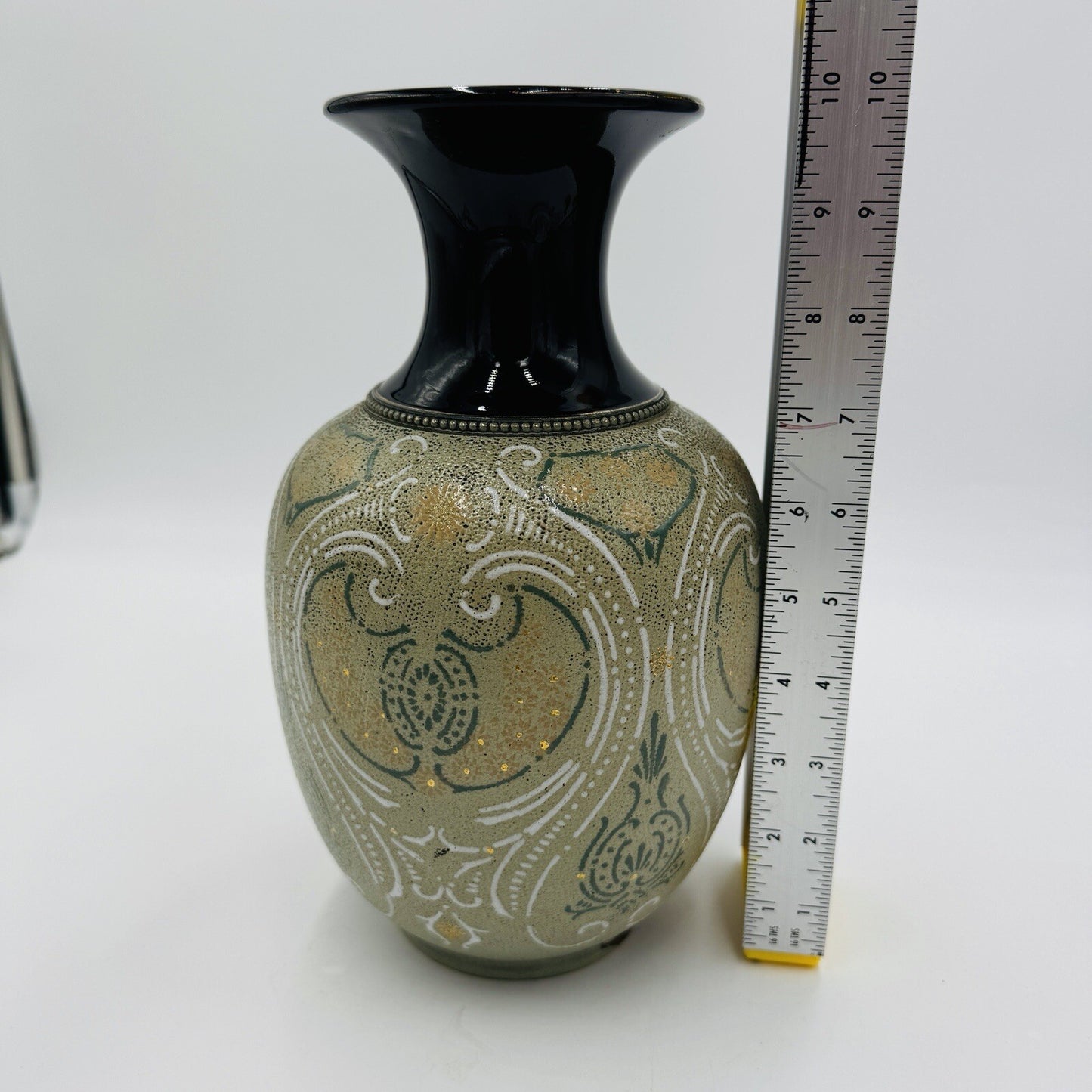 Lovatt Langley Mill England Leadless Glaze Pottery Vase Antique