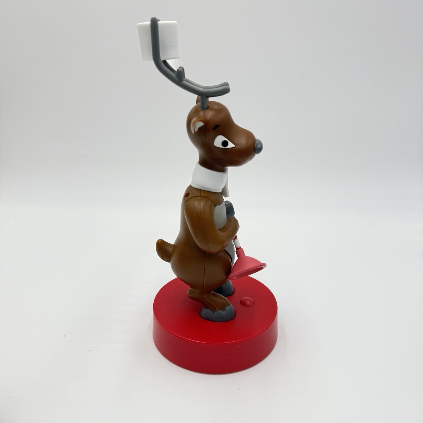 Hallmark Animated Reindeer Singing Jokes Motion Sensor Bathroom Christmas