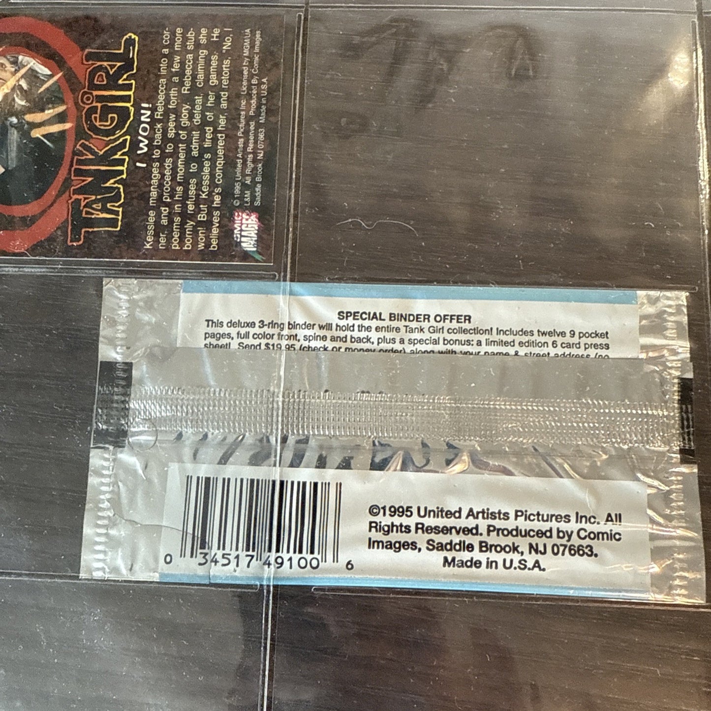 TANK GIRL 1995 Movie Trading Cards Medallion Card 0896 Set Of 10 Cards 1995