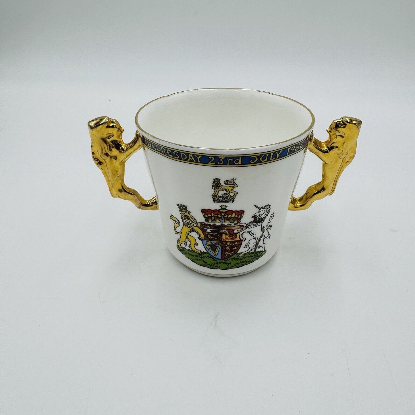 Paragon Fine China England Prince Andrew & Sarah Ferguson Double Handle Cup