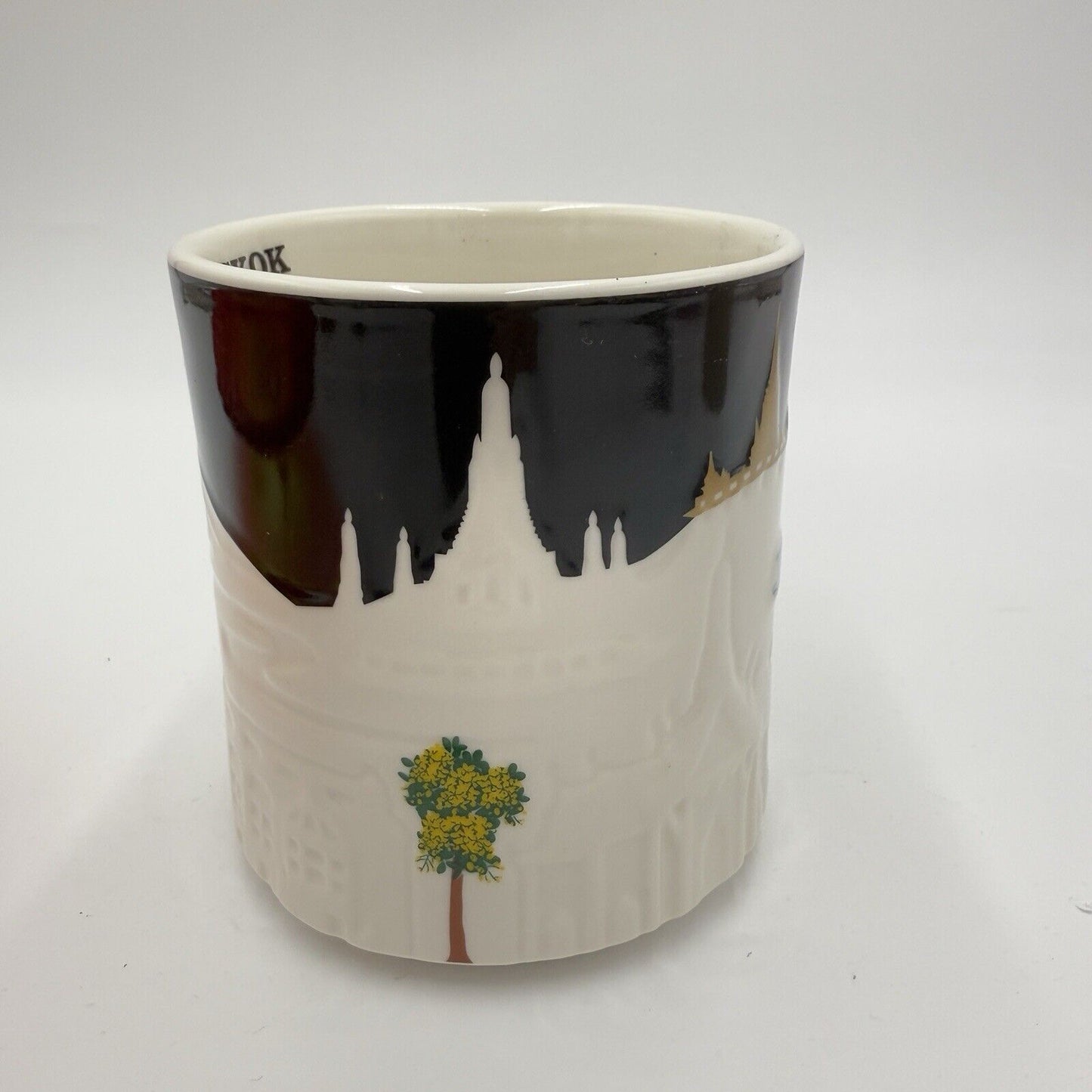 Starbucks Mug BANGKOK 16 oz. Thailand Collector series Ceramic Coffee 2014