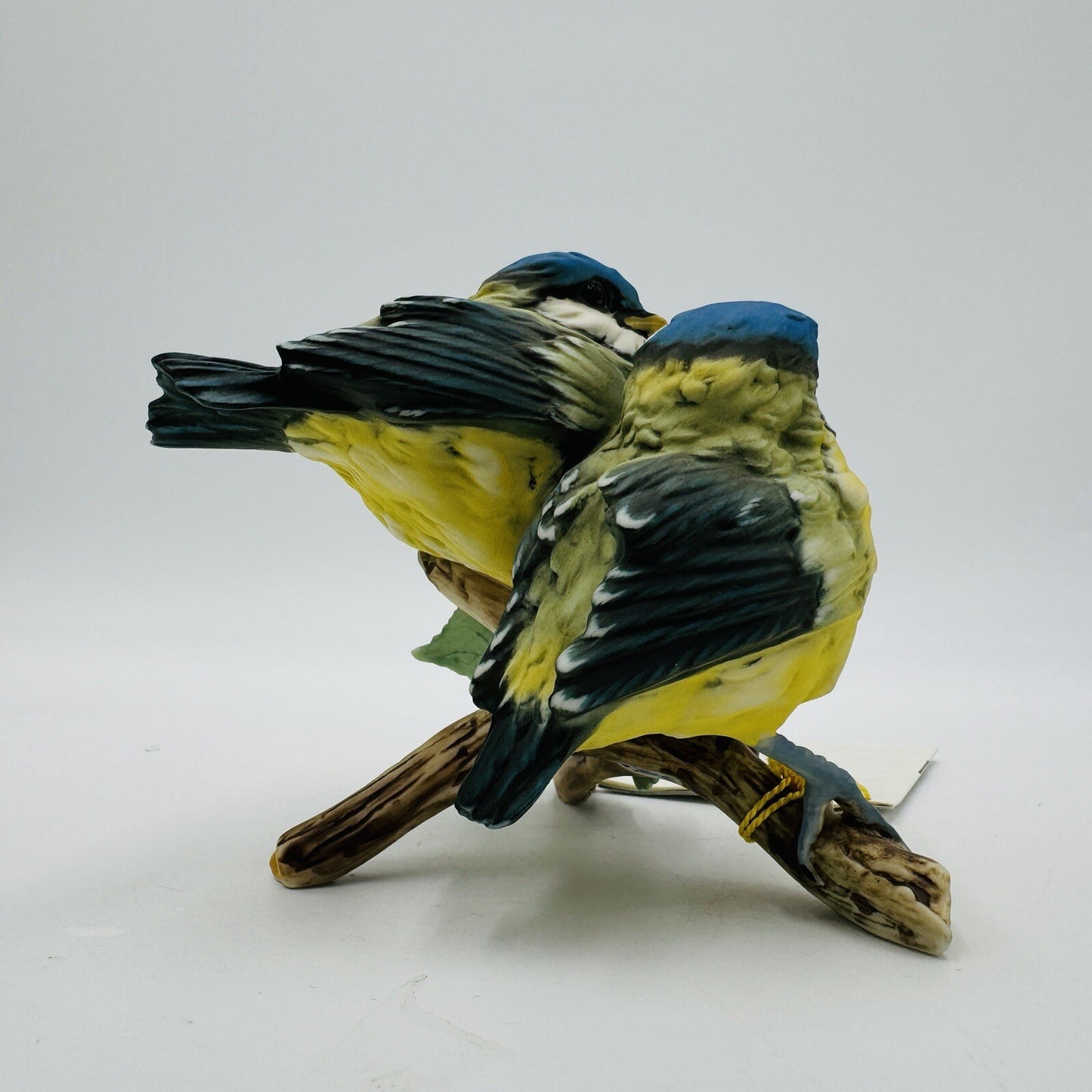 Kaiser Germany Porcelain Bisque Blue Tít Birds Titmice Signed GAWANTKA Figurine
