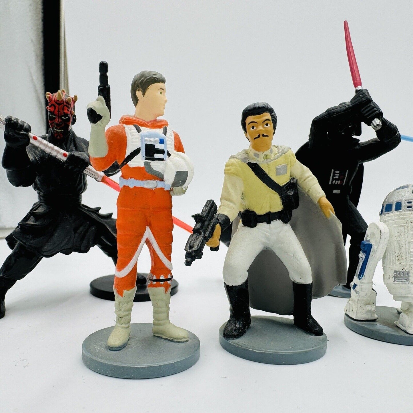 Vintage Applause Star Wars Figurines with Stand 1999 Lot 22 Pieces
