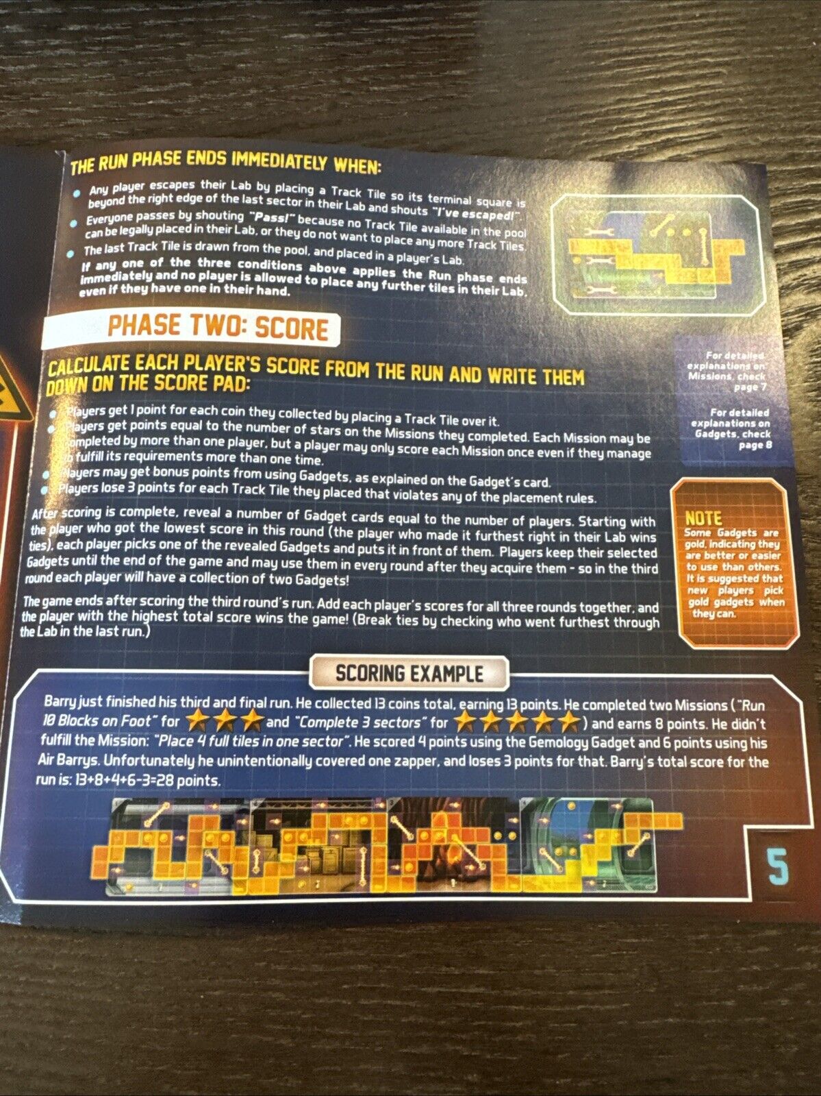 Jetpack Joyride Board Game based on app Lucky Duck Games Solo To 4 Players
