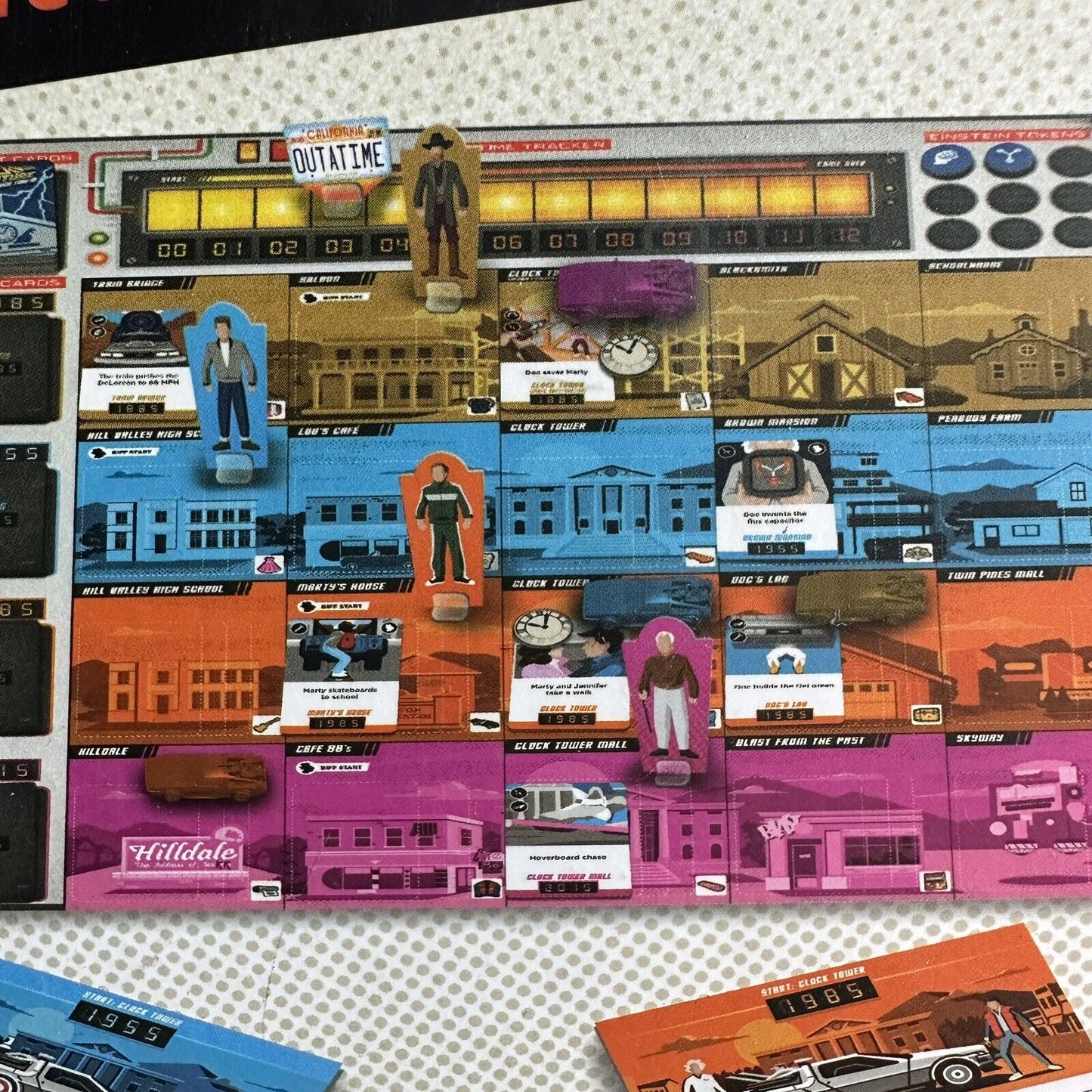 Ravensburger Back to the Future Dice Through Time Board Game Sealed Time Travel