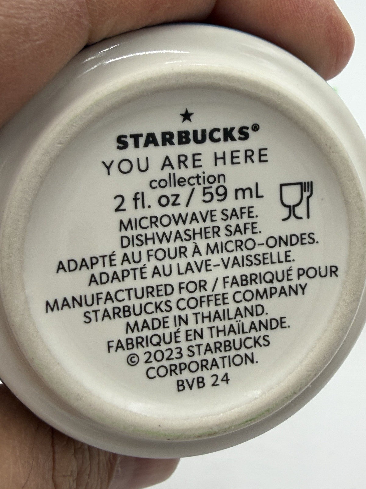 Starbucks Mug You Are Here Collection: AMSTERDAM Espresso 2 fl.oz Mini 2023