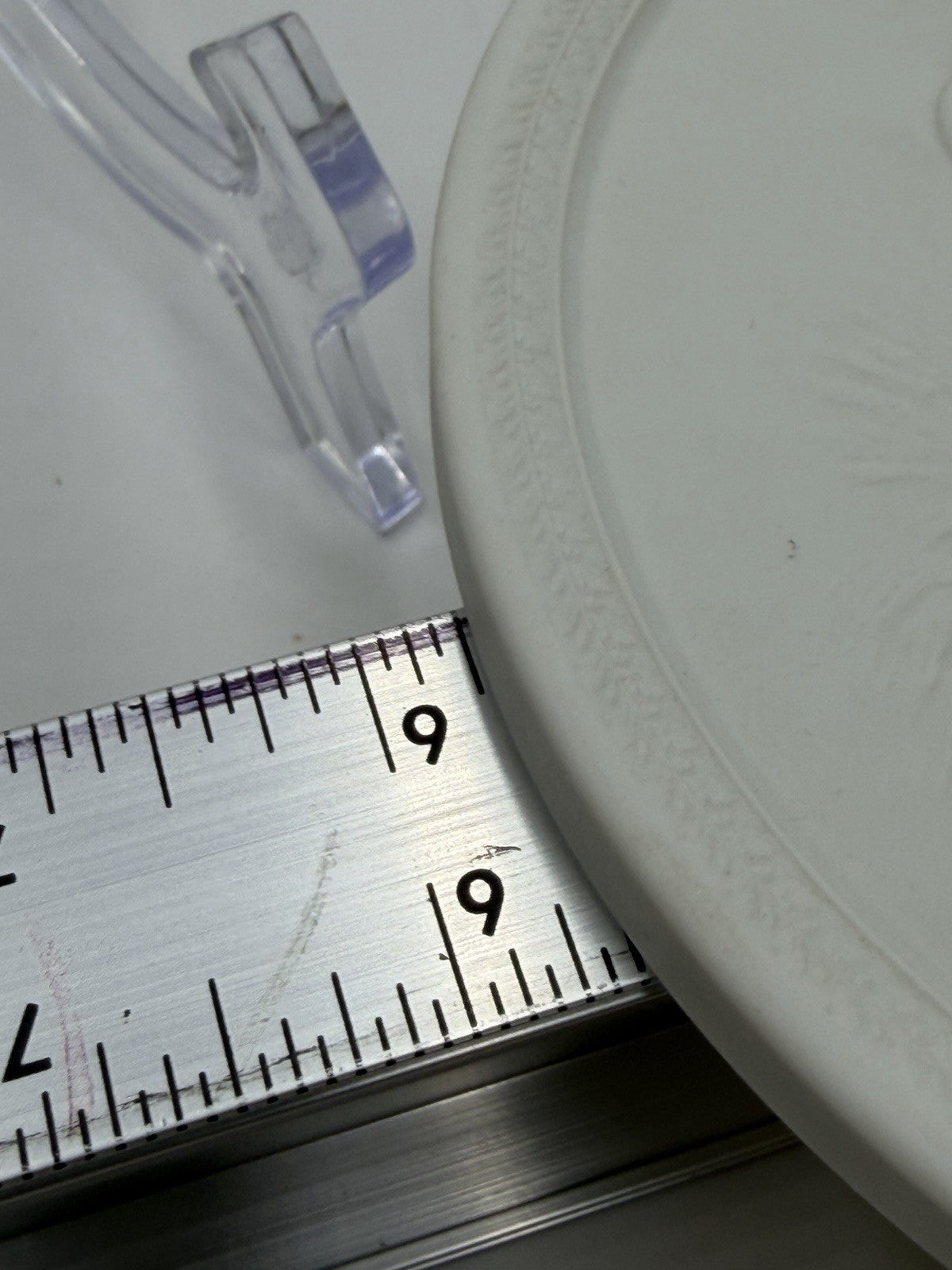 Royal Copenhagen White Bisque Round Wall Art Day & Summer